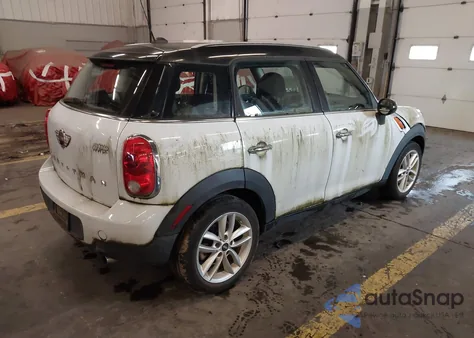 2013 Mini Countryman Cooper from USA, damaged, VIN WMWZB3C53DWM09314